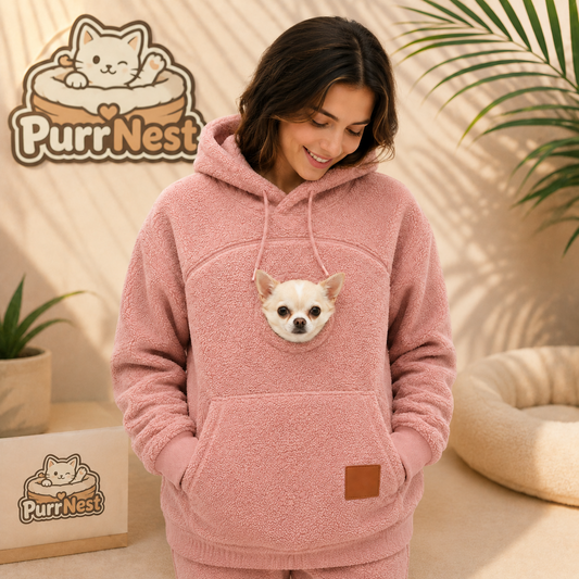 PurrNest™ Pouch Dog and Cat Hoodie